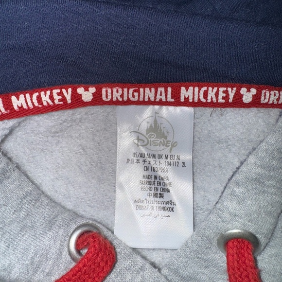 Disney Gray and Red Mickey Mouse Sweatshirt - Picture 4 of 4